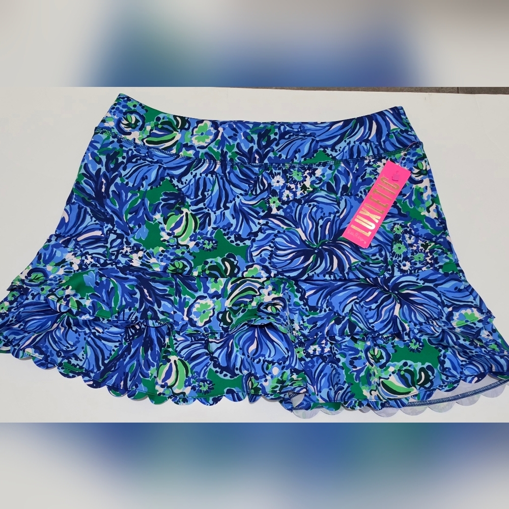 Lilly Pulitzer ~ Luxletic Pernilla Skort NWT Size Large